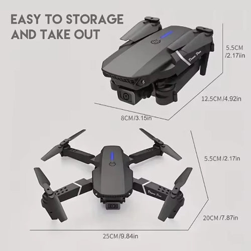 Dron E88 Pro Con Camara Dual